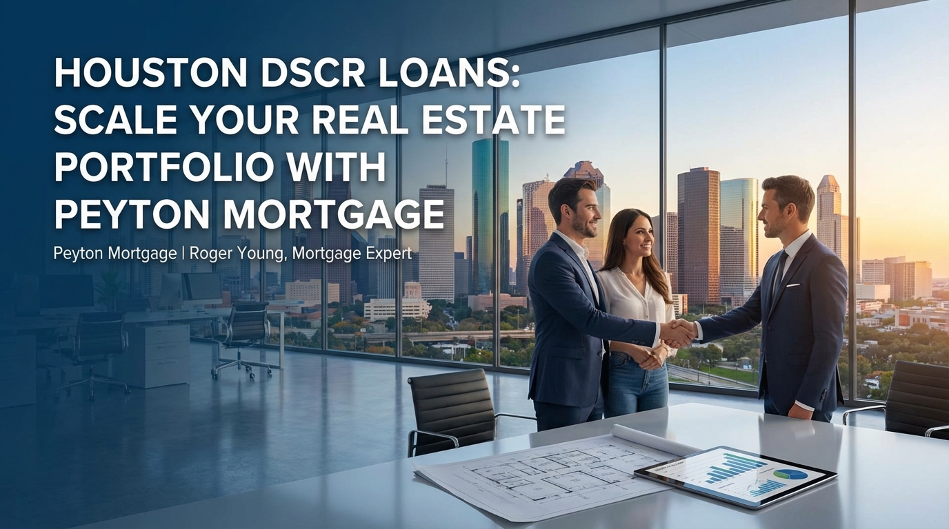 Create a professional hero image for this section. Context: Houston DSCR Loans: Scale Your Real Esta