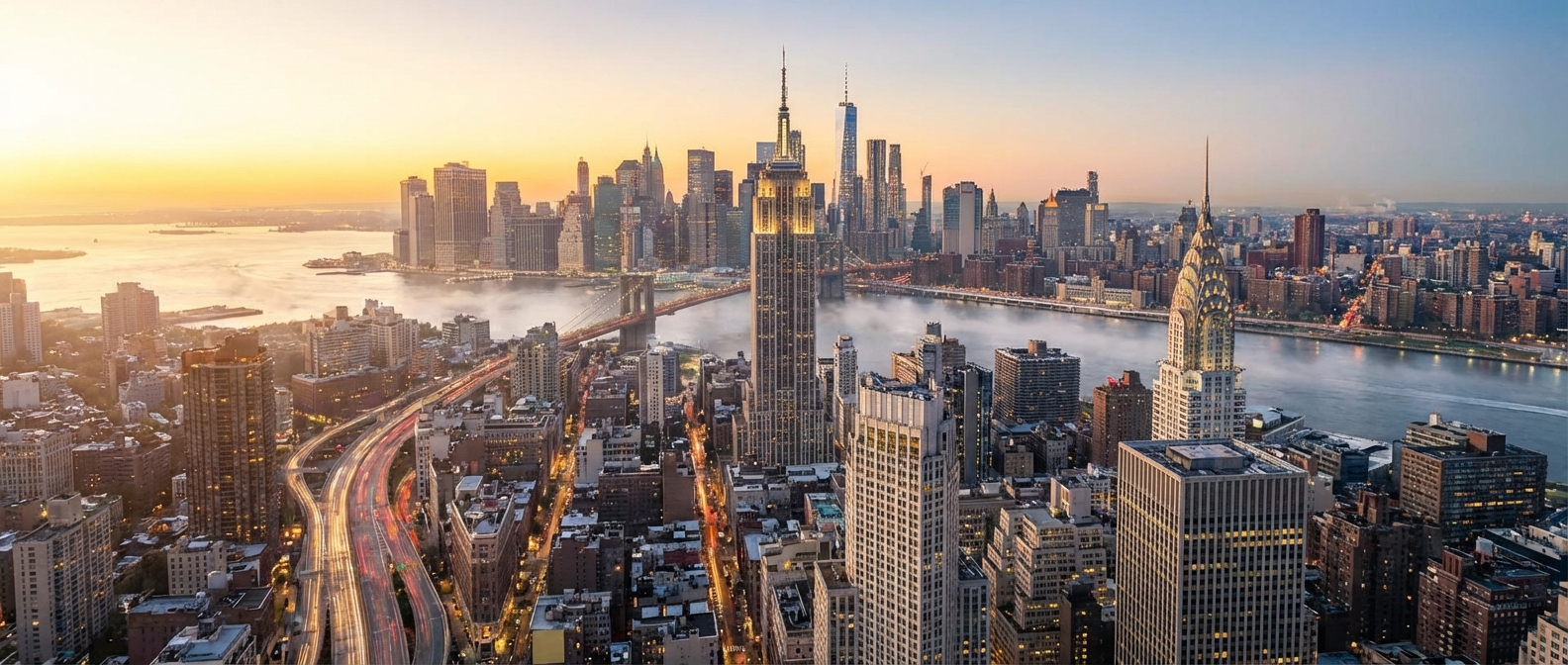 Create a professional hero image for: New York