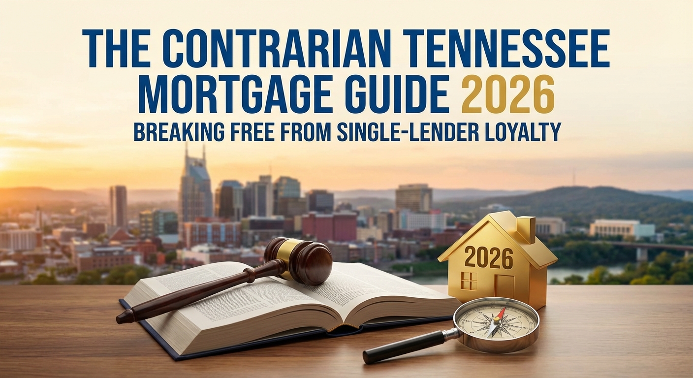 Create a professional hero image for this section. Context: The Contrarian Tennessee Mortgage Guide 