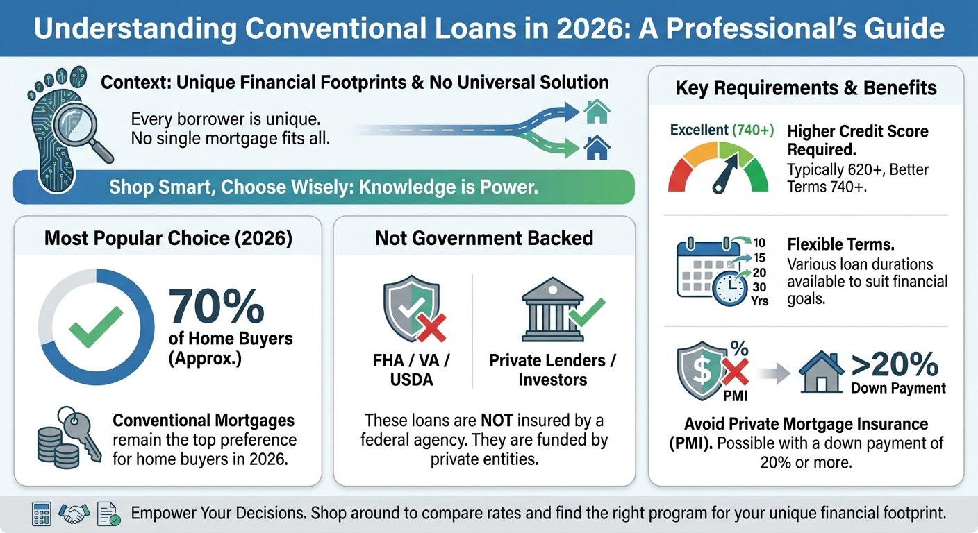 Create a professional infographic about this content. Context: Every borrower has a unique financial